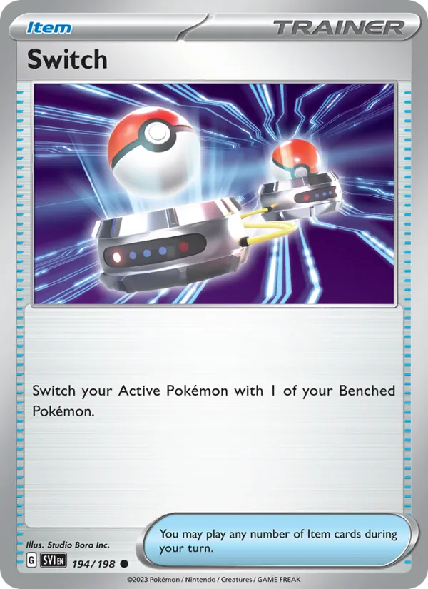 Switch - SVI 194/198 (Reverse Holo) - Pokemon card
