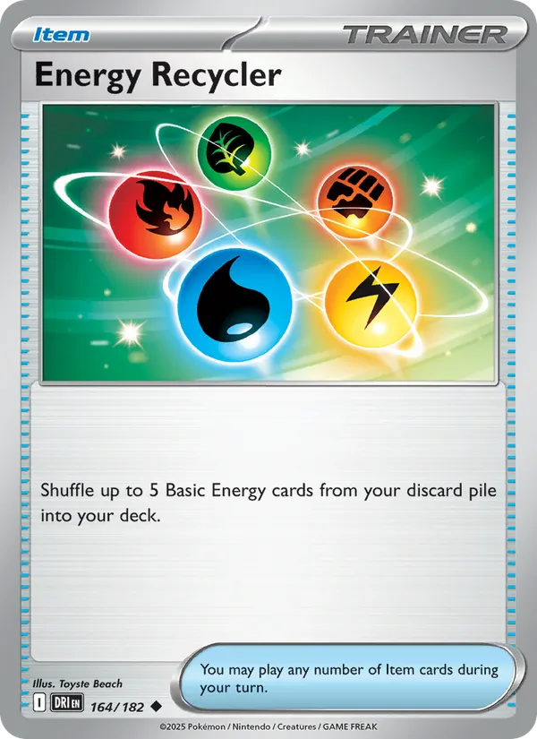 Energy Recycler - DRI 164/182 - Pokemon card