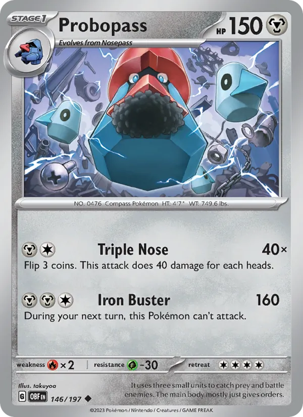 Probopass - OBF 146/197 - Pokemon card