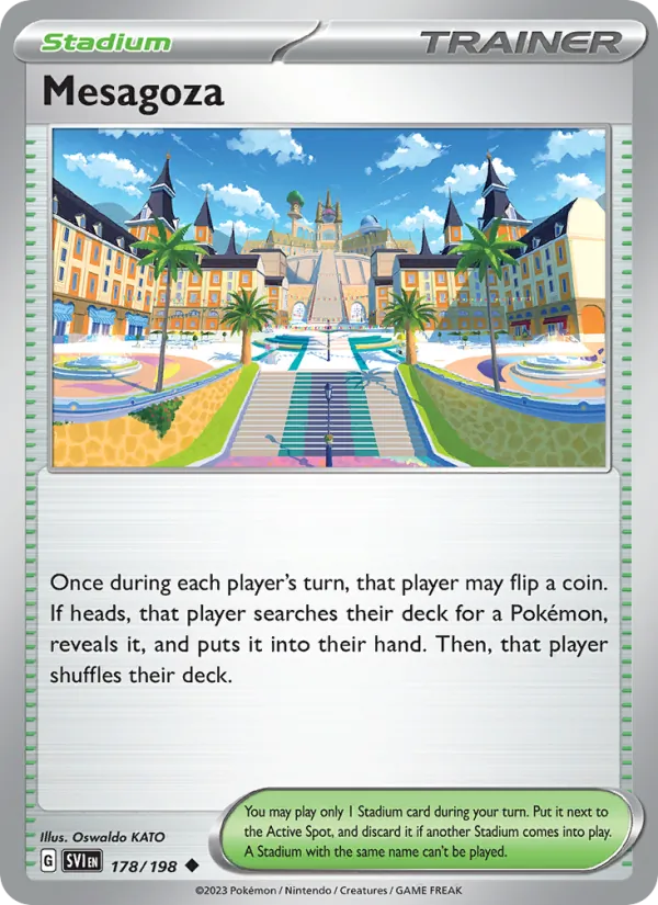 Mesagoza - SVI 178/198 - Pokemon card