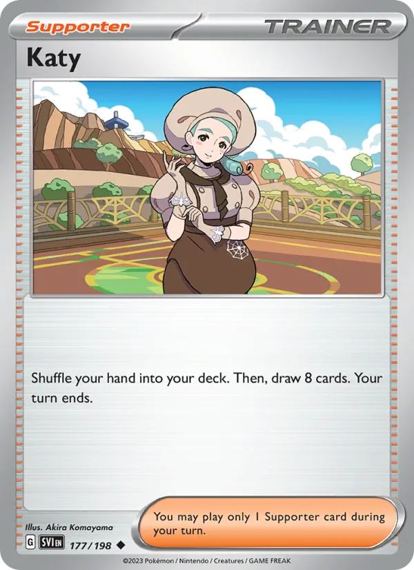 Katy - SVI 177/198 - Pokemon card
