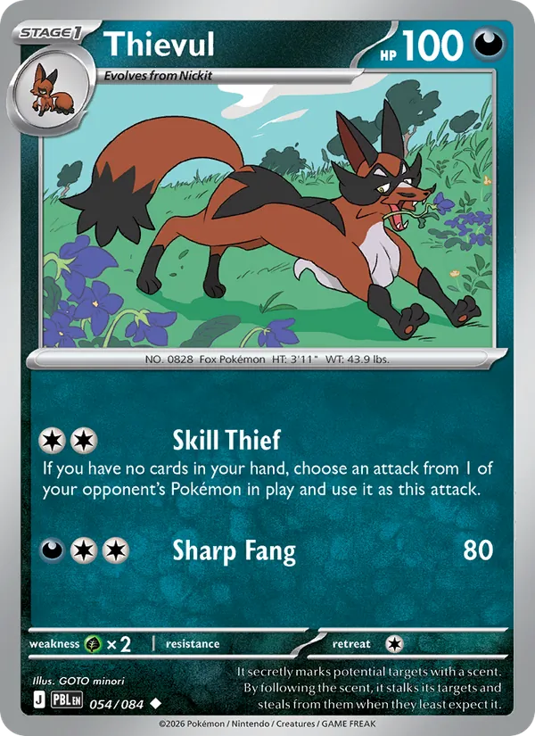 Thievul | PBL - Pokemon card