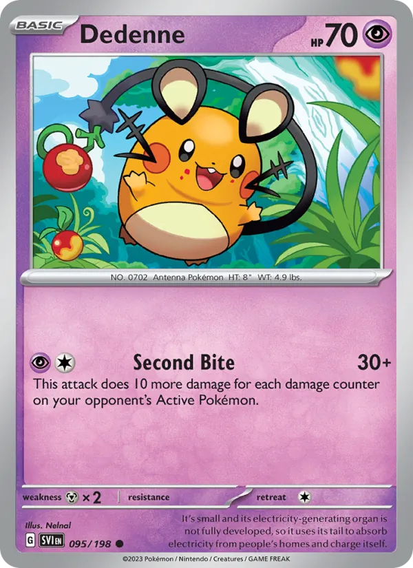 Dedenne - SVI 095/198 - Pokemon card