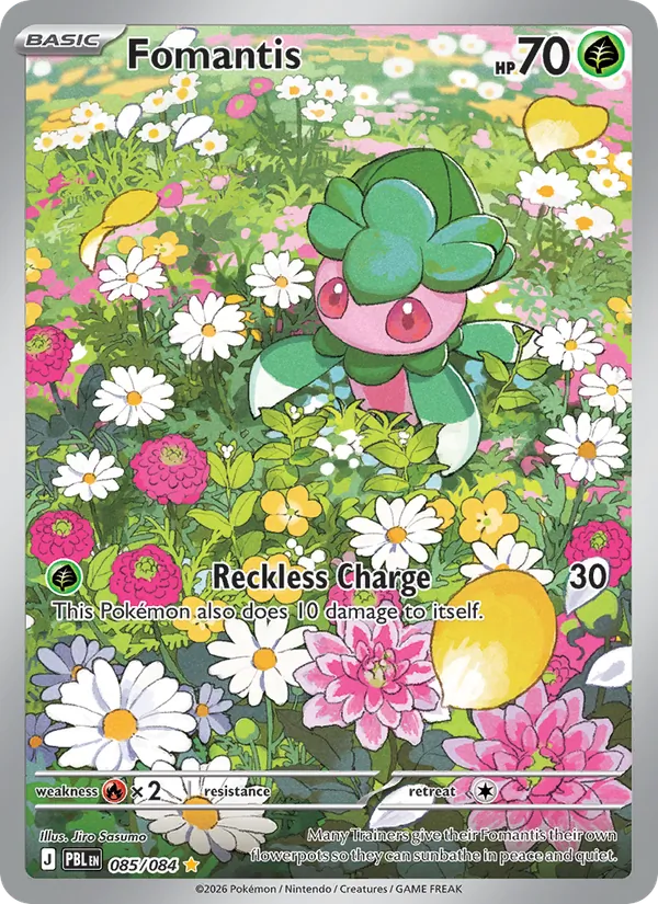 Fomantis | PBL (Holo) - Pokemon card
